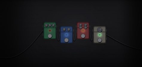 The Pedalboard backdrop.
